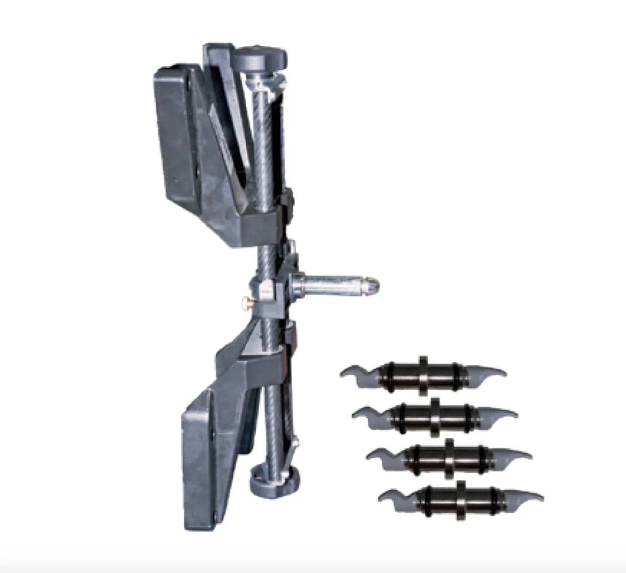 Corghi 8-33100166 — жеңілдетілген 4 нүктелі карбон қысқыш, тырнақшалары шайыр жабынды