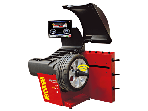Corghi EM 9980C PLUS DIAGNOSTICLINE TOUCH — Диагностический балансировочный стенд