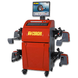 Corghi EXACT 7000 II EVO — компьютерлік дөңгелек геометриясы стенді
