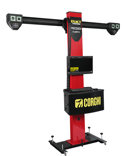 Corghi EXACT PRECISION QUATTRO — 3D дөңгелек геометриясы стенді