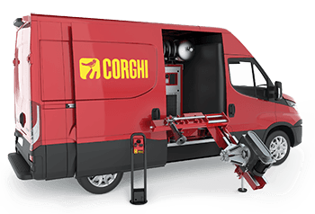 Corghi AGT TILT Mobile service — Мобильный шиномонтажный станок