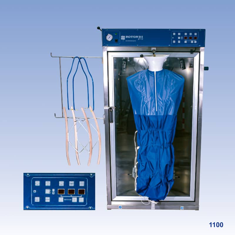 Rotondi 1100 — Паровая кабина