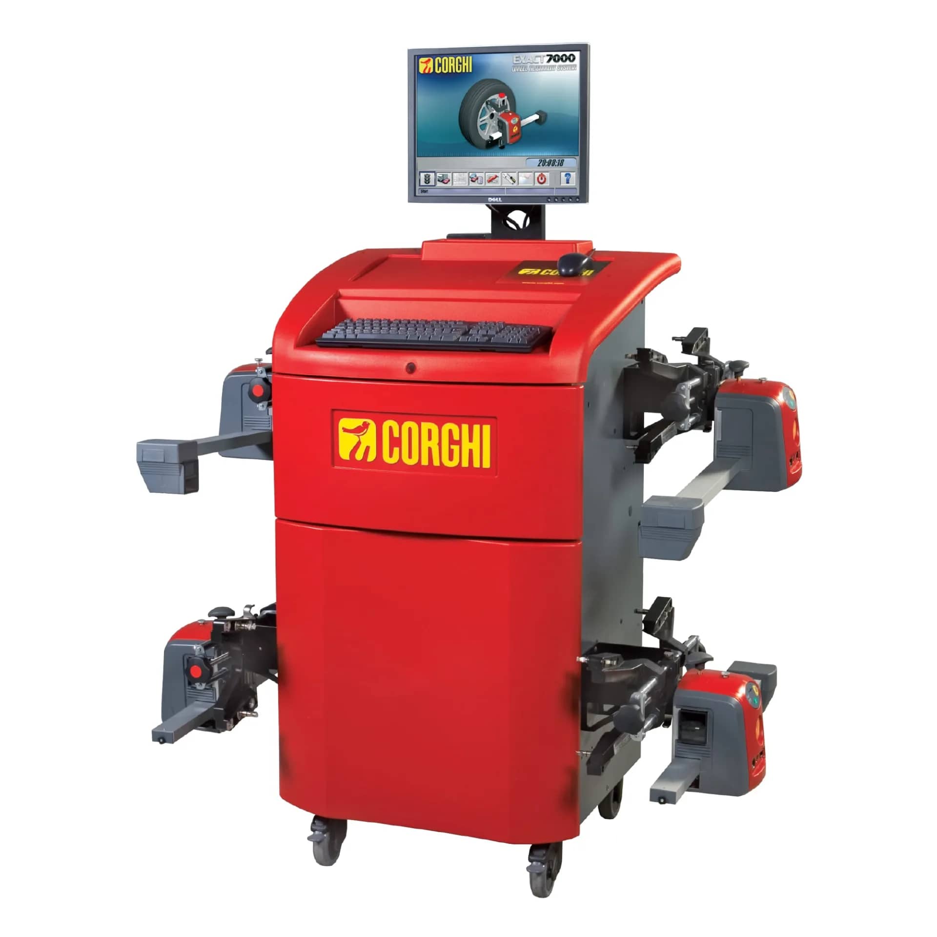 Corghi EXACT 7000 II EVO — Компьютерный стенд сход-развала